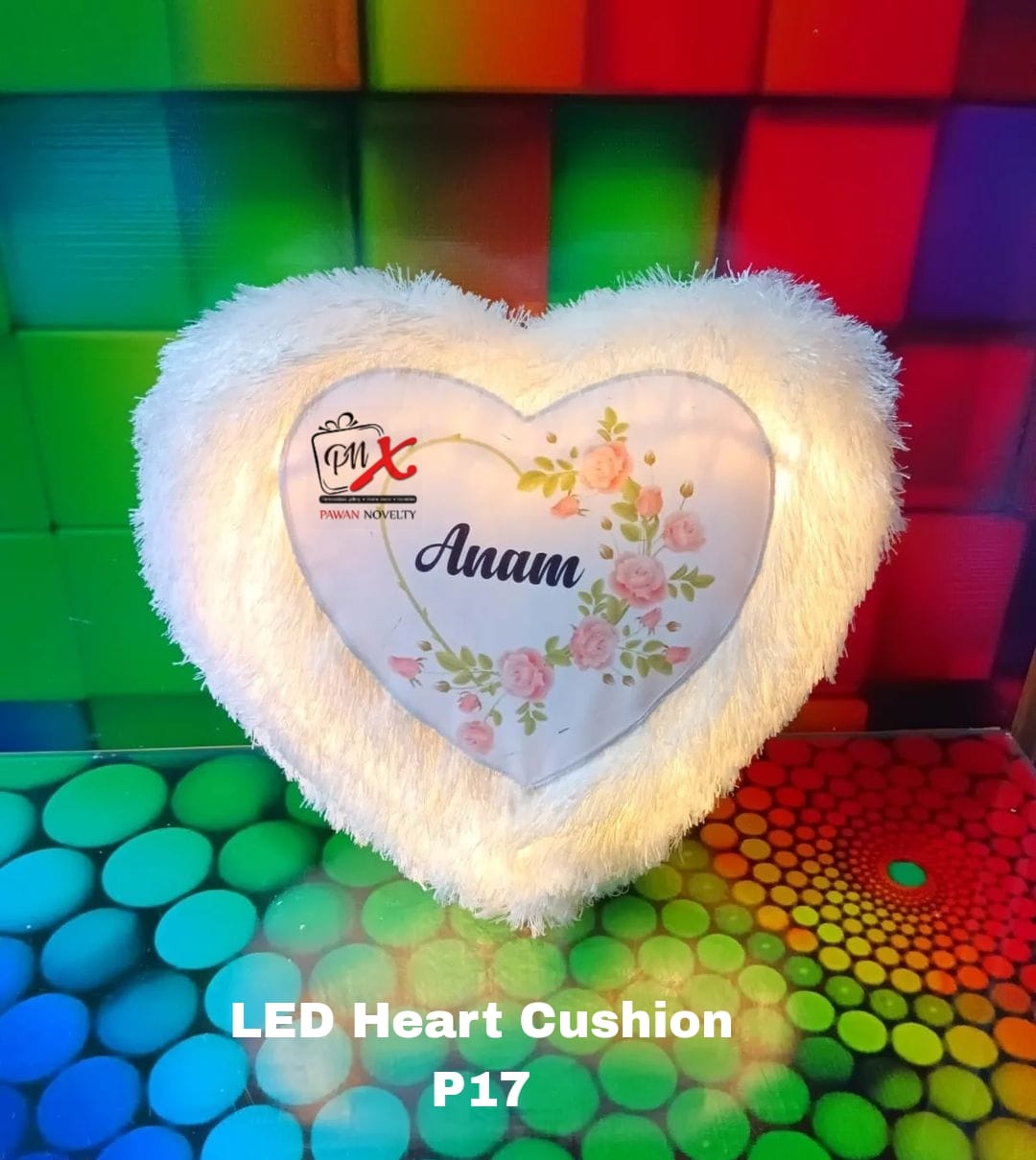LED Heart Cushion