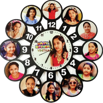 Custom MDF Wall Clock