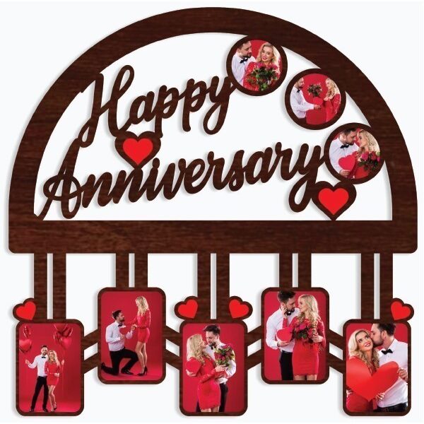 Wooden Collage Photo Frame